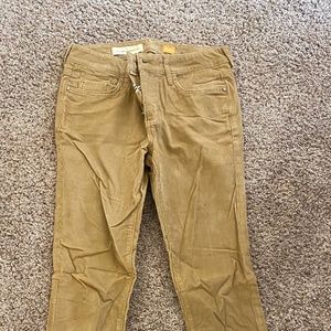 Anthropologie Pilcro and the Letterpress corduroys size 27